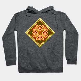 Scandinavian ornament with Celtic knot Hoodie